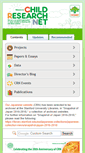 Mobile Screenshot of childresearch.net